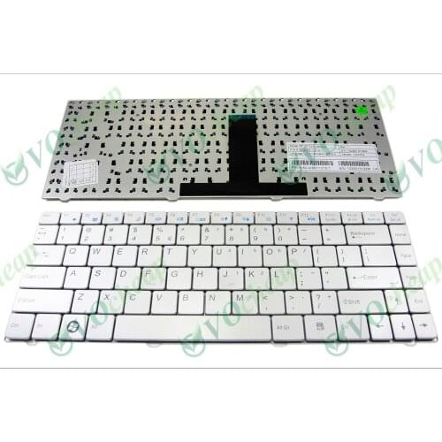 New US Notebook Laptop keyboard for Axioo CNW MNW HNW Clevo W84 W84T Silver - MP-07G33U464302 6-80-W8411-010-1 MP-07G33US-430