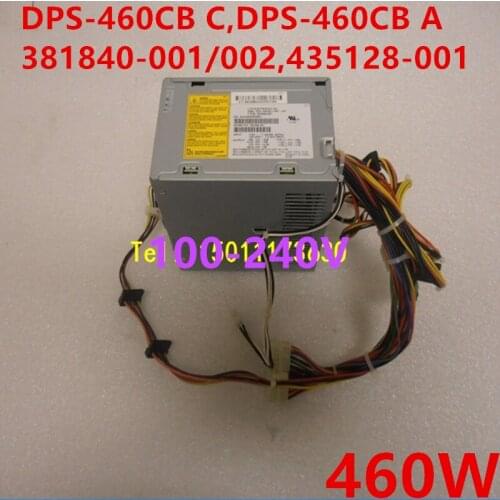 New PSU For HP XW4200 XW4300 XW4400 460W Power Supply DPS-460CB C DPS-460CB A 381840-002 435128-001 381840-001