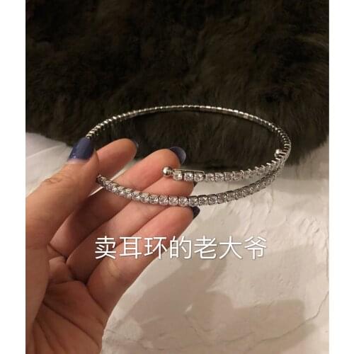 Bulling custom Necklace simple temperament sexy beauty short-term Necklace Choker superflash