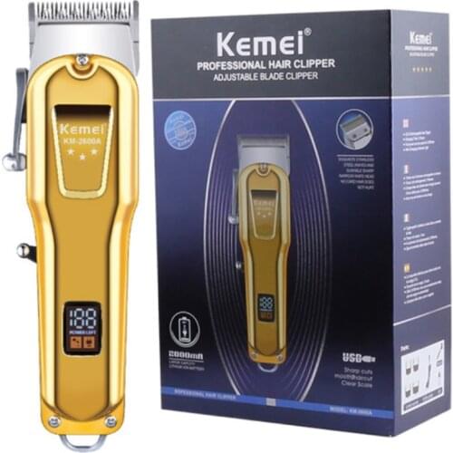 Professional barber shop hair clipper exquisite stainless adjustable hair trimmer men electric beard cutter hair cutting machine