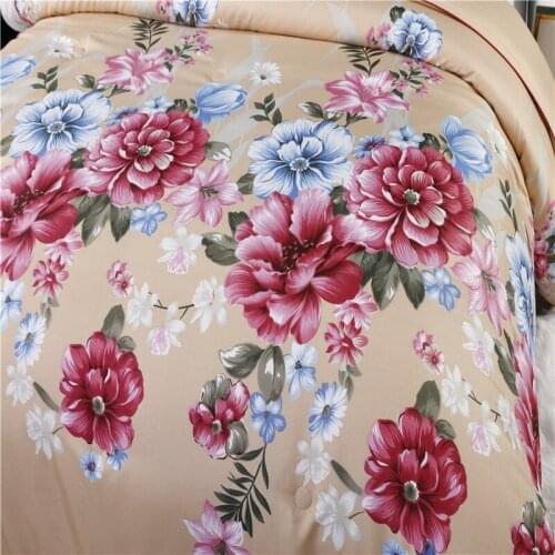 Silk quilt winter thin quilt core wholesale spring and autumn warmth blanket 1.5kg thin quilt