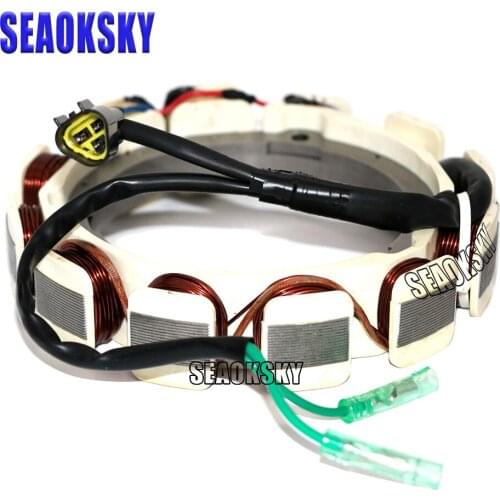 688-85510-11-00 688-85510-01-00 Stator assembly for Yamaha 2 stroke 75HP 85hp 90hp 85A 90E C85 C75 E75 Outboard Motor