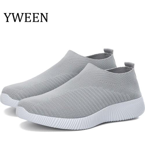 YWEEN Fashion Women Shoes Air Mesh Summer Flats Shoes Woman Slip-on Female Causal Shoes Girls Boat Shoes moccasins