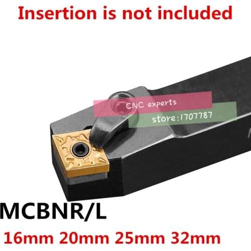 1PCS MCBNR1616H12 MCBNR2020K12 MCBNR2525M12 MCBNR2525M16 MCBNR3232P12 MCBNL CNC Lathe Cutting External Turning Tool Holder