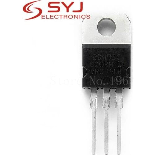 10pcs/lot BDW93C BDW93 TO-220 100V 12A In Stock