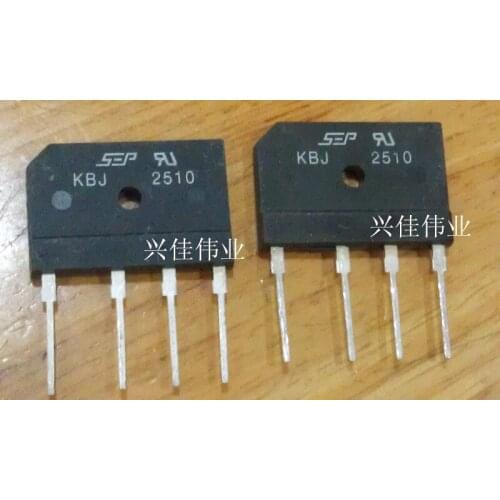 10/PCS NEW New Rectifier Bridge Bridge Rectifier Flat Bridge Kbj2510 25A 1000V Original Stock
