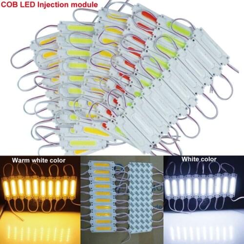 20pcs/lot COB injection led module DC12V with lens Waterproof IP67 LED Module lighting Led Sign Backlights For Letter decoration