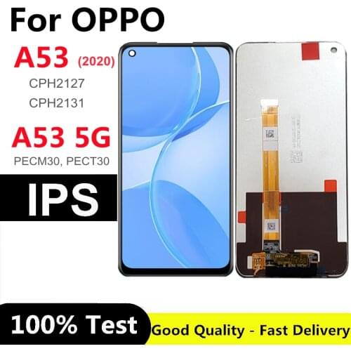 6.5 "For Oppo A53 2020 CPH2127 CPH2131 LCD Display Touch Screen Digitizer Assembly for OPPO A53 5G lcd PECM30 PECT30
