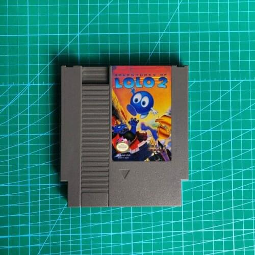 Adventures of Lolo 2 - 72 pins 8bit game cartridge