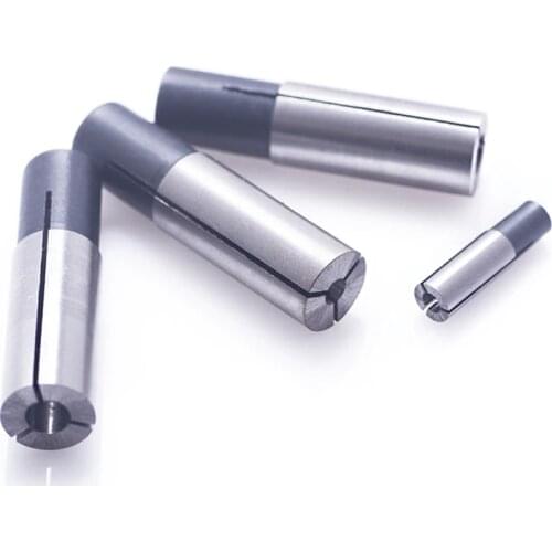 5Pcs 1/2" 1/4" 12.7mm 6.35mm 6mm to 8mm 4mm 3.175mm 1/8" Power Collet Chuck Adapter Adaptor Engraving Tool Bit CNC Router Parts
