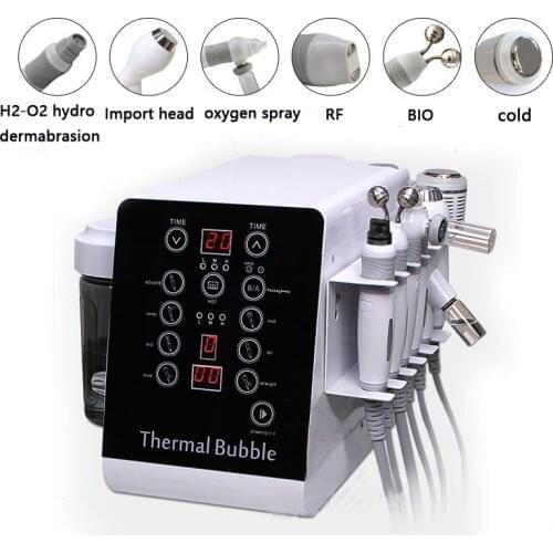 H2-O2 BIO RF Cold Hammer Hydro Microdermabrasion Water Hydra Dermabrasion Spa Facial Skin Pore Cleaning Machine