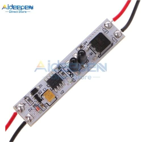 DC 12V 5V LP-1019 Module Body Sensor Detection Sensing Switch LED Strip Light 12V IR Infrared Sensor Module Switch
