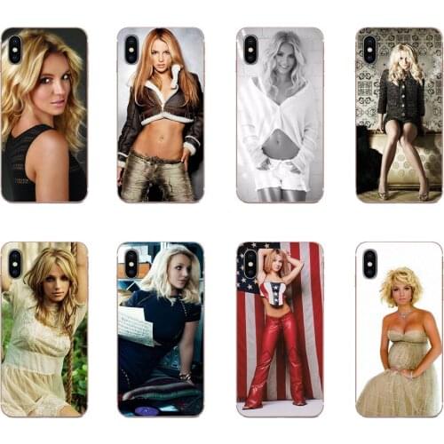 Soft Silicone TPU Transparent Covers Britney Spears Mode For Xiaomi Mi A1 A2 A3 CC9 CC9E 9T mi10 mi9 mi8 pro lite SE