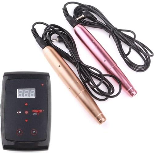 Professional Permanent Makeup Machine Kit Eyebrow Tattoo Machine Eyebrow Tattooing Pencil for Microblading Tool US/UK/EU/AU Plug