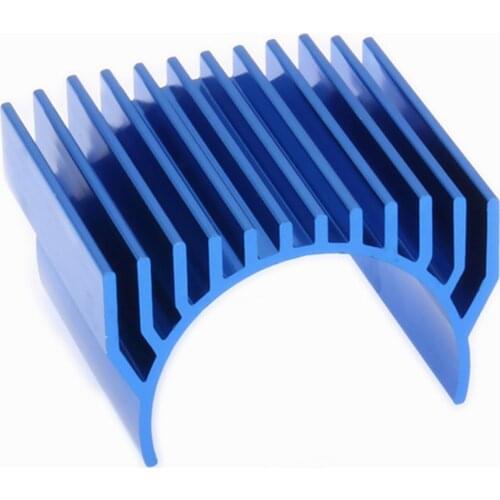 Alloy 540 550 Motor Heatsink can Install 40x40mm Cooling Fan (without) For RC Hobby Model Car 1:10 Hsp Arrma Axial Traxxas