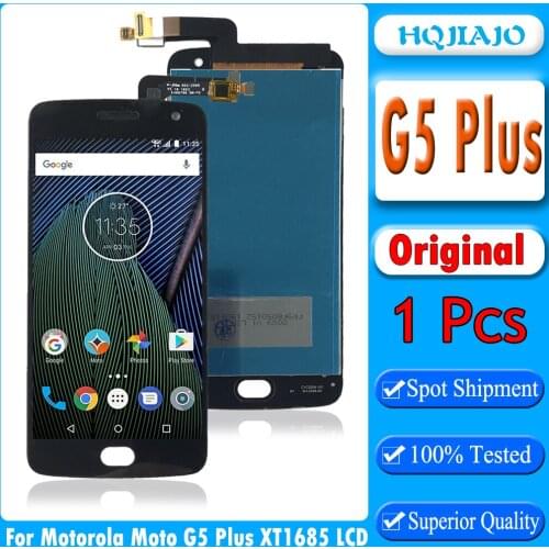5.2'' For Motorola MOTO G5 Plus LCD Display Touch Screen Digitizer Assembly Replacement For Moto XT1684 XT1685 XT1686 XT1687