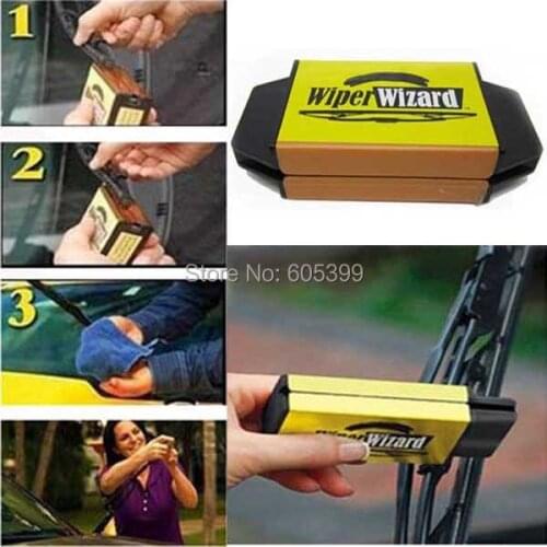 Wiper Wizard Windshield Wiper Blade Restorer Scourer Cleaning Tools As seen on TV free shipping