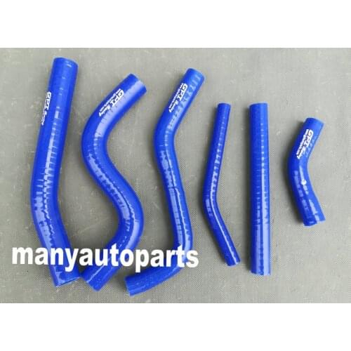 For Yamaha YZ250 YZ 250 1993 1994 1995 silicone radiator hose BLUE 93 94 95