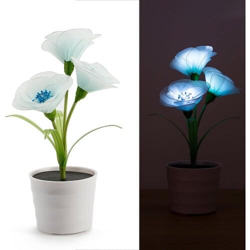 Solar Light Led Outdoor Garden Simulation Flower Lawn Light Plug-in Garden Lands Luces Solares Para Exterior