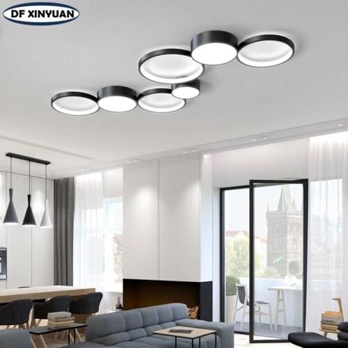 2021 new Nordic living room chandelier bedroom LED ceiling lamp modern minimalist home atmospheric dining room lamp