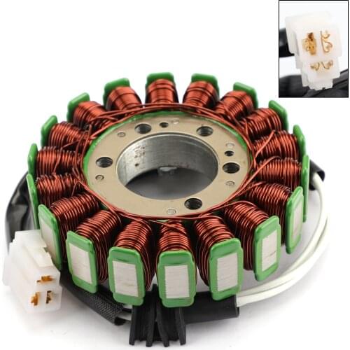 Topteng Motorcycle Generator Stator 18 Poles For Yamaha YZF R6 2003-2005 YZF R6S 2006-2009 5SL-81410-00 Motor Accessories