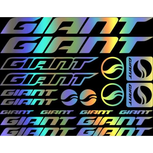 FUNNY 20X for KIT GIANT ADESIVI BICI CAR STICKERS BIKE MTB BDC BICICLETTA PRESPAZIATI PVC DECAL