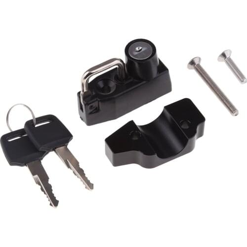 Motorcycle Motorbike Helmet Lock & 2 Keys Set for YAMAHA FZ6 FAZER 1998-2003