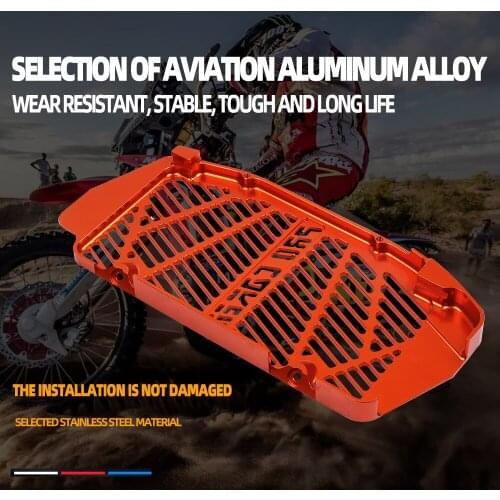 Radiator Grille Guard Grill Protector Cover For KTM Husqvarna XC XCF SX SXF XCW XCF EXC EXC-F TPI 125-450 Motorcycle Accessories