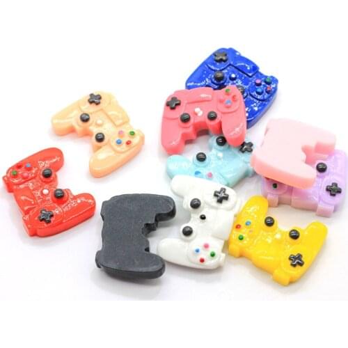 Factory Price Plastic Game Controller Resin Beads for Children Play Toy Gifts Fashion Necklace Earring Jewelry Finding