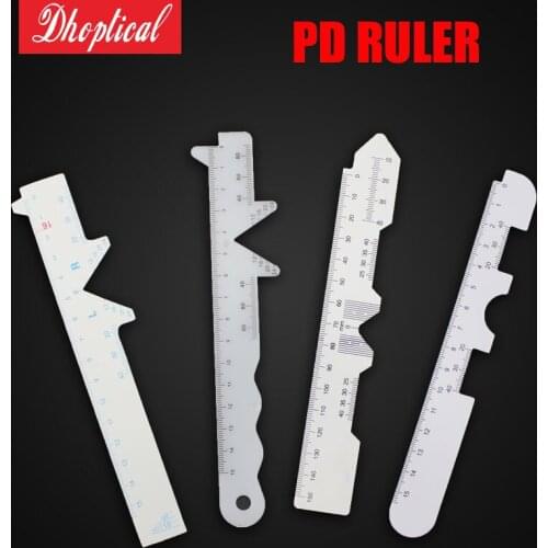 Eyeglasses PD ruler pvc material different model good quality 10pcs
