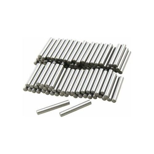 100 Pcs Stainless Steel 1.85mm x 15.8mm Dowel Pins Fasten Elements