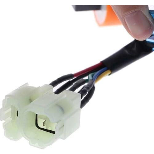 6 Pin Racing CDI Ignition Box Motorcycle AC GY6 Round Pin For 50cc 90cc 110cc 125cc 150cc 2Stroke Engine Moped Scooter ATV Quad