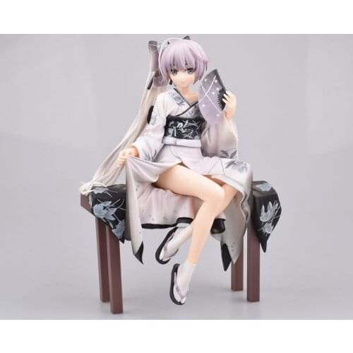 Anime Yosuga no Sora Kasugano Sora Yukata Ver. PVC Action Figure Collectible Sexy Girls Model Adult Toys Doll