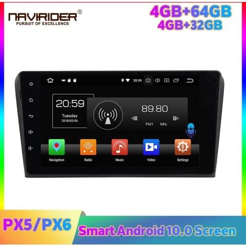 PX5 PX6 2din Car Radio Stereo Android Player For MAZDA 3 2004 2009 Carplay Head Unit Auto Multimedia GPS Navigation Autoradio
