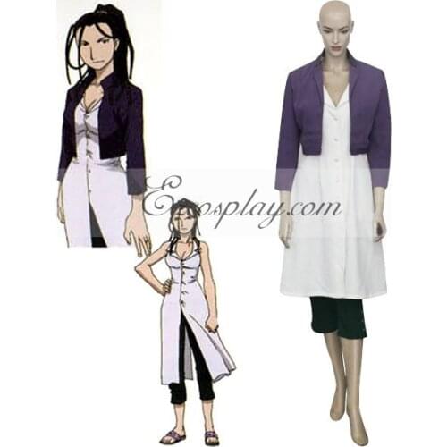 Fullmetal Alchemist Izumi Curtis Cosplay Costume E001