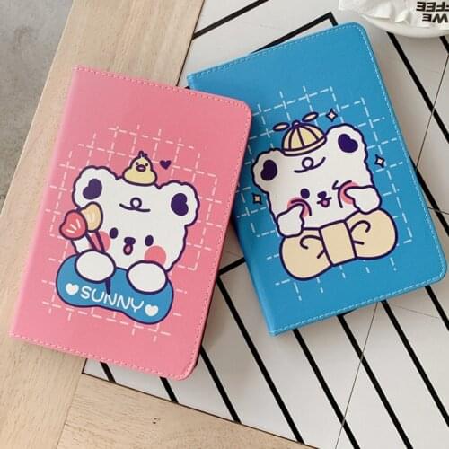 Cute Cartoon Tablet Case for Ipad Air 4 Ipad Pro 2020 Ipad 7th 8th 9.7 10.2 10.5 Mini 5 4 3 2 1 Case Anti-fall Cover