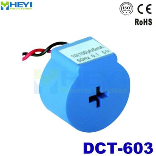 DC immune Micro Precision current transformer DCT-603 Electric meter mini current transformer