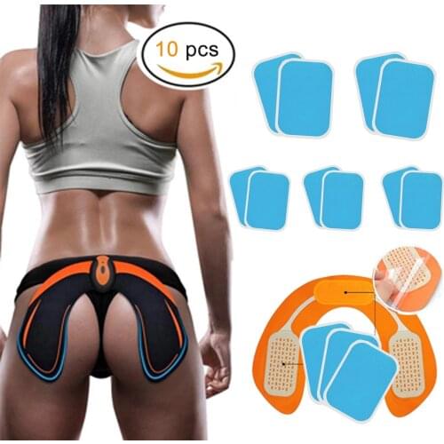 30pcs Massager Fitness Gel Pads for EMS Muscle Stimulator Exerciser Replacement Fitness accessories Gel Patch Abdominal ABS 10pc