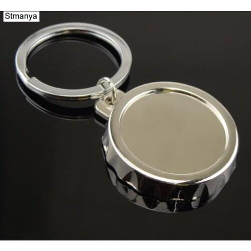 New New Opener Key chian fashion metal bottle cap car key ring for men women Best gift Jewelry K1989