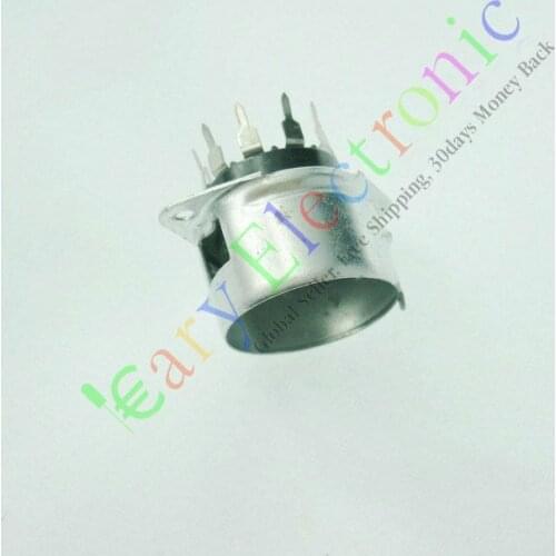 Wholesale and retail 20PCS 9 PIN PCB bakelite VACCUM TUBE SOCKET SAVER FOR 12AX7 12AU7 AUDIO tube amps free shipping