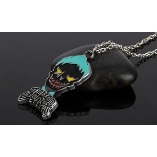 Cartoon Clowns-Figure Pendant Necklace Cartoon Key Ring Kid Trinket Gift Key Holder