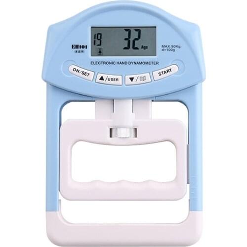 Grip Professional Rehabilitation Electronic Dynamometer Fitness Training Hand Strength Tester Accurate Measurement Plastic