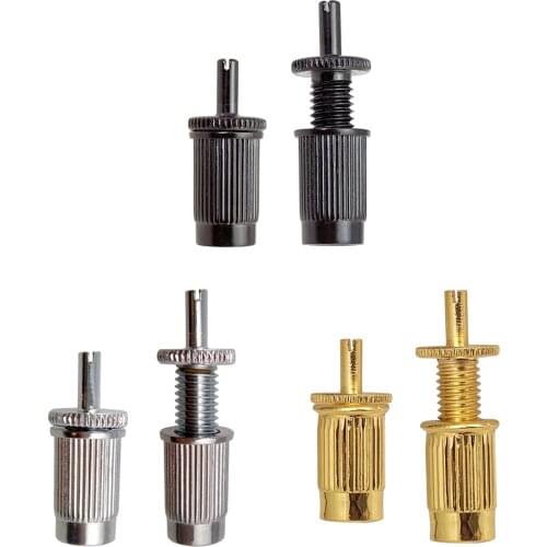 2 Pieces Electric Guitar Bridge Studs&Anchors for Bridge Parts