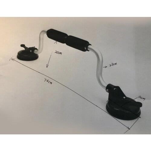 Universal Kayak Roller Bracket Car Rack Carrier Suction Cup Mount Heavy Duty