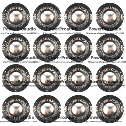 16pcs Aluminium Diaphragm Kit for Altec Lansing Speaker 604, 802, 804, 806, 808, 8 or 16 Ohm