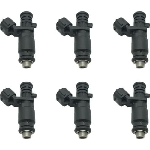 6Pcs Car Fuel Injectors Nozzle For Gasoline Petrol Car D242S13220 High Impedance Injection 1Hole NEW oem CE6465