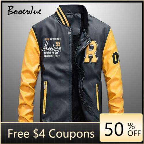 BOOERJUE Men's Bomber Jackets