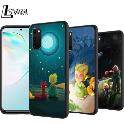 The Little Prince Fox Anti-Fall Back Cover For Samsung Galaxy S20 Ultra Plus A01 A11 A21 A31 A41 A51 A71 A91 Phone Case