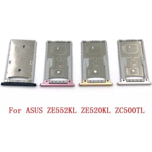 Sim Card Tray Holder For Asus Zenfone 3 ZE552kl ZE520KL ZC500TL Sim Card Slot Adapter Part