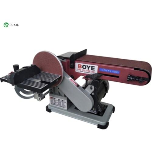Electric belt sander woodworking sander Vertical polishing machine grinder Ponceuse grinder BD46 Electric belt sander w